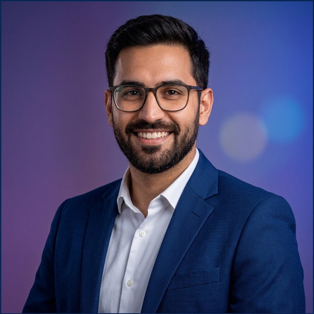 Educator in a blazer